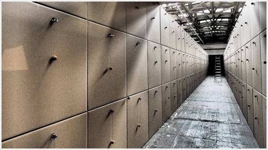 Rauminstallation in den Opernwerkstätten Berlin