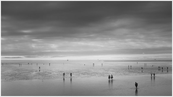 Das Meer macht Pause - Foto: h|b