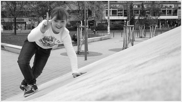 Der Anstieg beginnt mit dem Victory-Zeichen - Foto: h|b