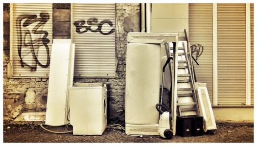 Der Sperrmüll wartet