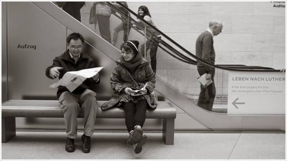 Orientierung ist auch in einem Museum wichtig - Foto: h|b