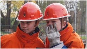 Zwei Jugendfeuerwehrleute