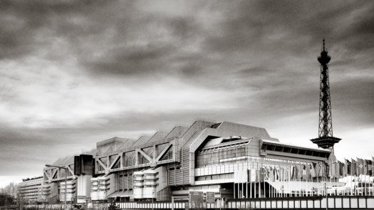 Das ICC Berlin mit dem Funkturm - Foto: h|b