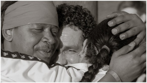 Große Gefühle am Ende der Drumsession - Foto: h|b