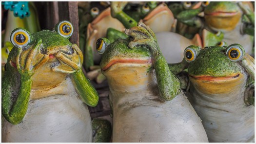 Die drei Frösche der Apokalypse - Foto: h|b