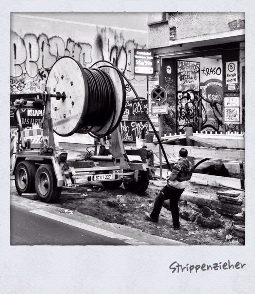 Bauarbeiten in Friedrichshain