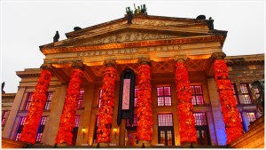 Kunstaktion des Künstlers Ai Weiwei in Berlin