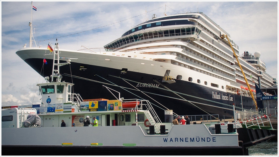 MS Eurodam in Warnemünde