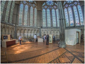 Magna Charta in der Kathedrale von Salisbury