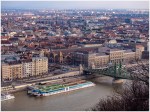 Blick auf Budapest von der Zitadelle
