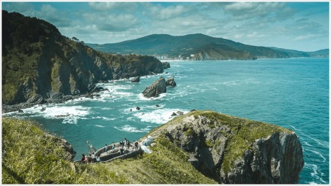 Blick vom Kloster Gaztelugatxe