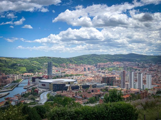 Bilbao aus der Vogelperspektive