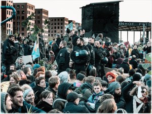 Potsdamer Platz Blockade