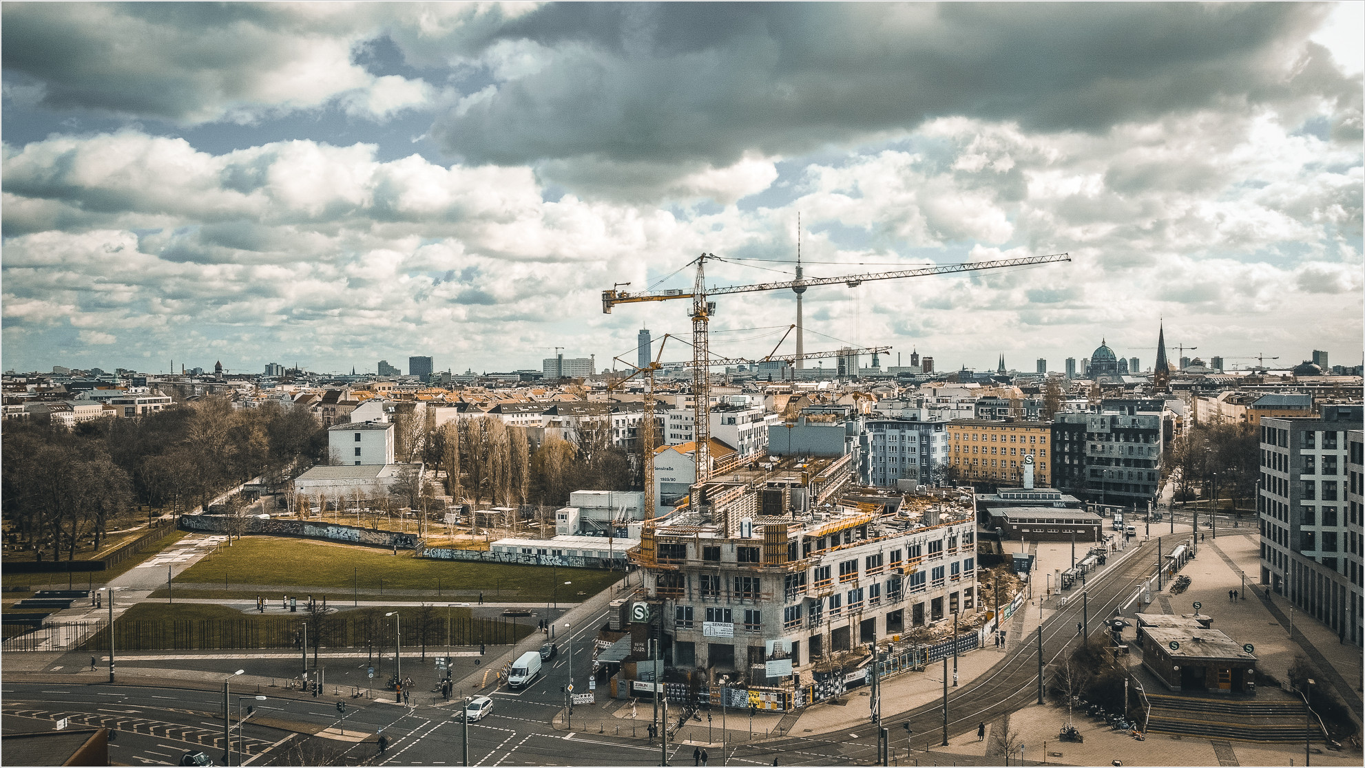 Berlin Nordbahnhof von oben