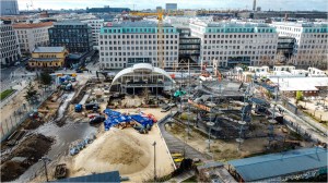 Baustelle am Beach Mitte