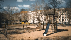 Leerer Spielplatz