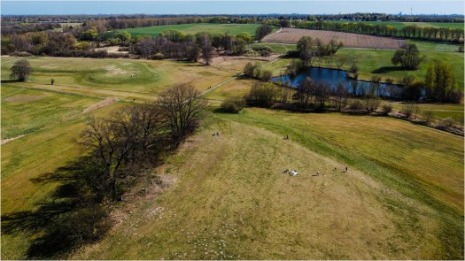 Tegeler Fließ aus Drohnensicht