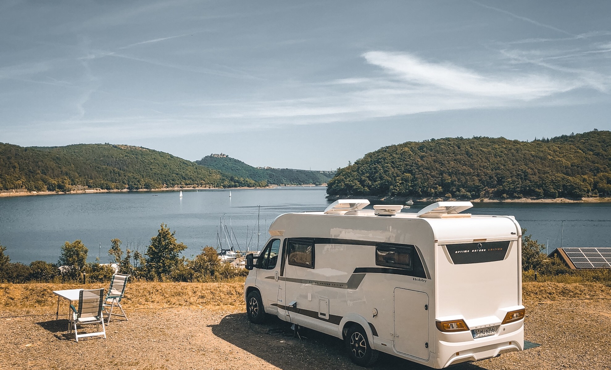 Wohnmobilstellplatz mit Aussicht