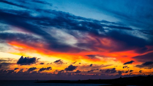 Sonnenuntergang Haraldshaugen