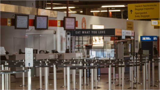 Terminal C am Flughafen Tegel