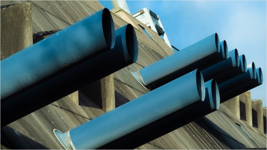 Wand des Mäusebunker in Berlin