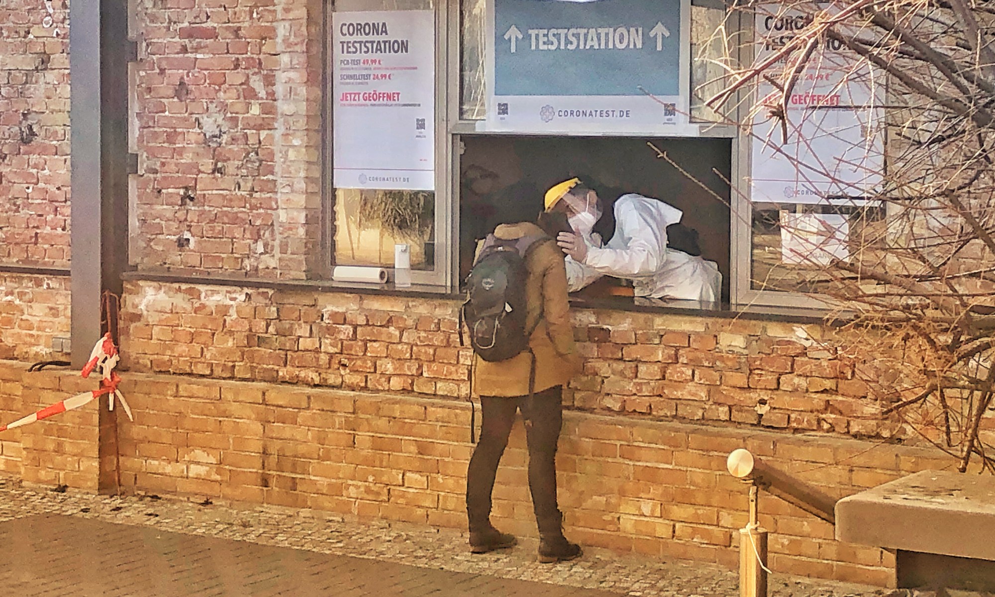 Corona Schnelltest im Haubentaucher