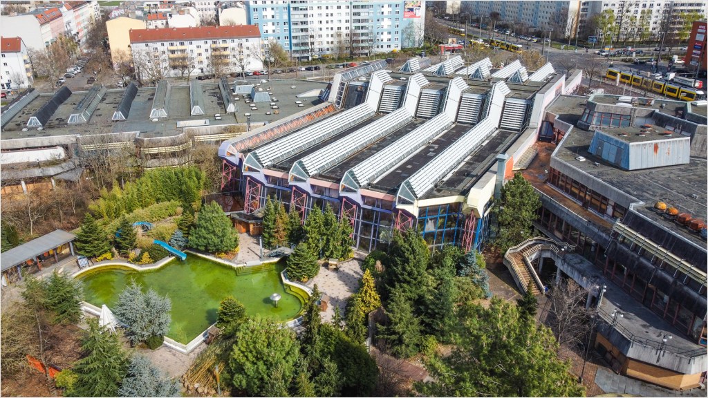 SEZ in Friedrichshain aus der Luft