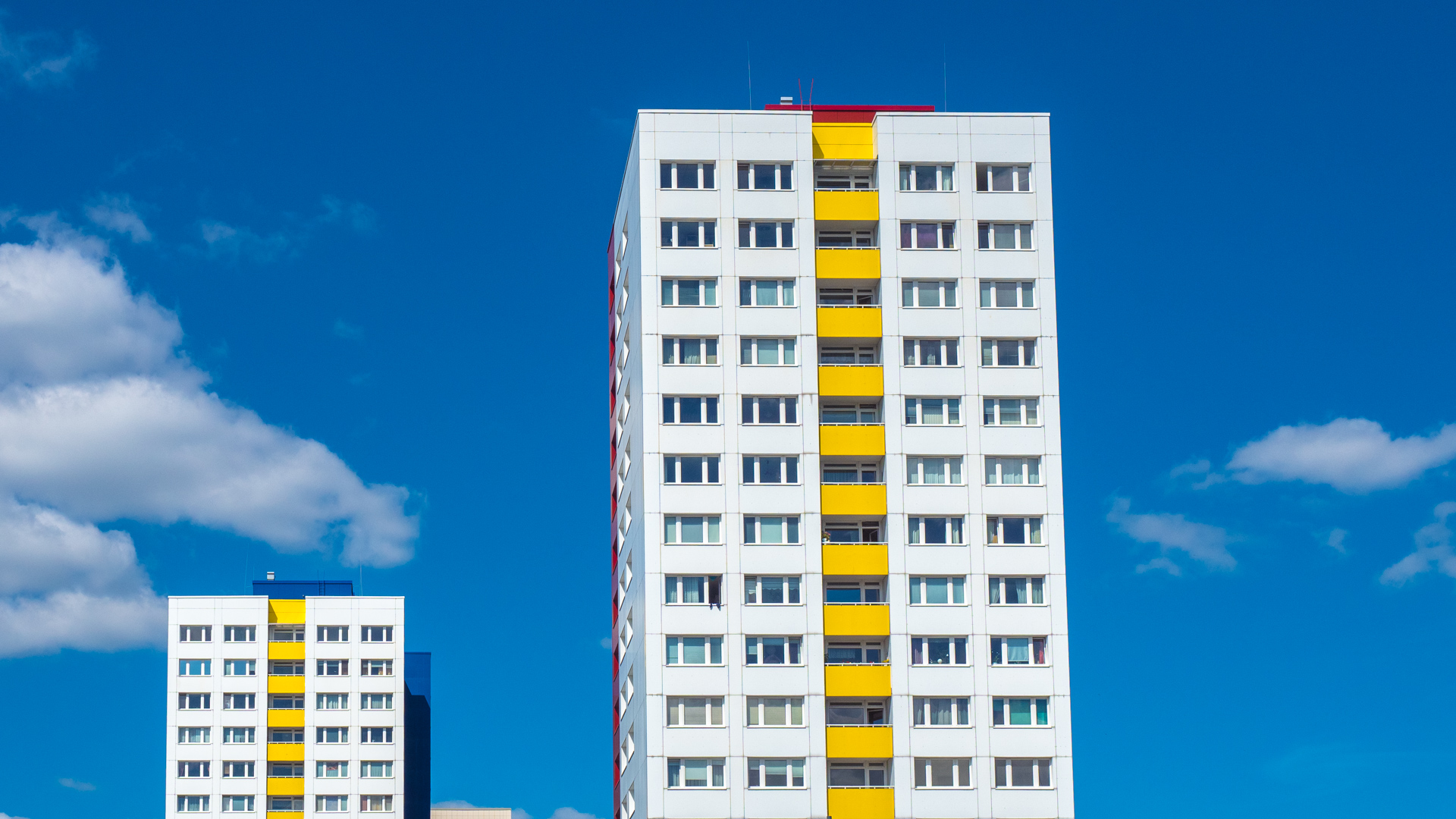 Hochhäuser an der Jannowitzbrücke in Berlin