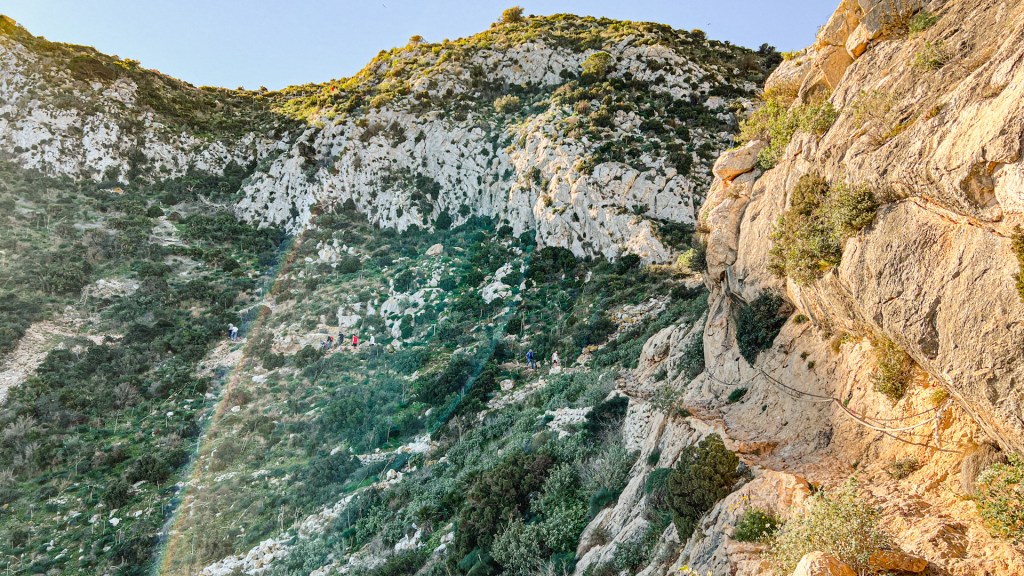 Felswege am Penyal d’Ifac