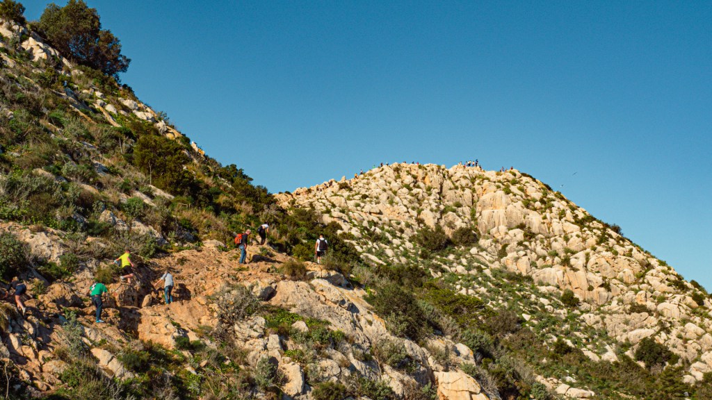 Der Aufstieg zum Penyal d’Ifac