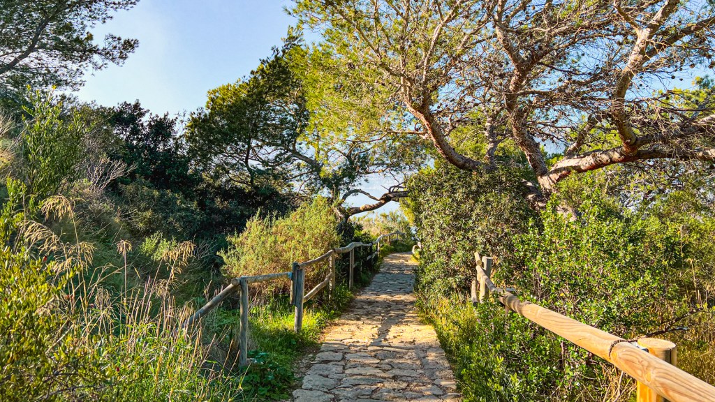 Weg zum Penyal d’Ifac