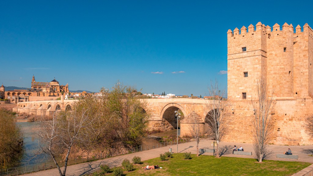 Die römische Brücke in Cordoba