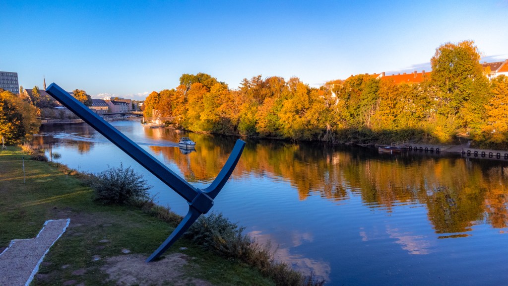 Spitzhacke in Kassel mit herbstlicher Stimmung