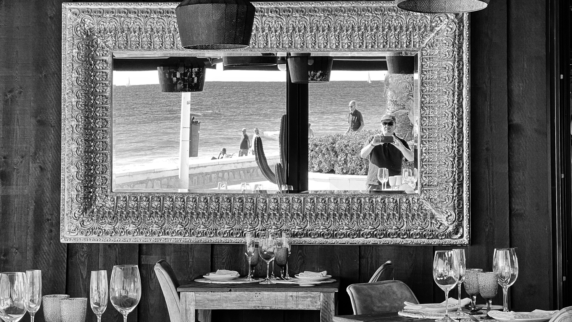 Spiegelselfie mit iPhone