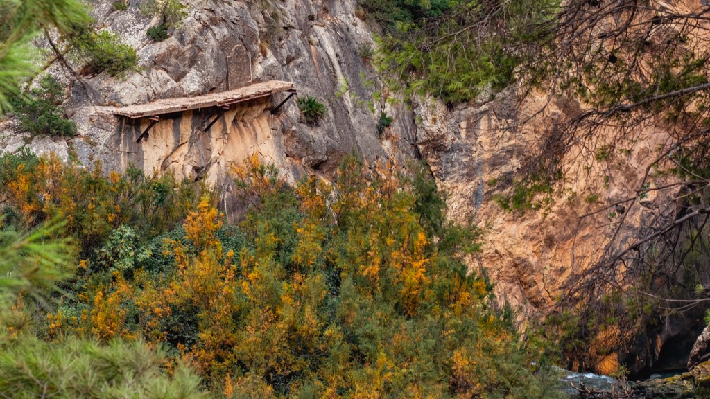 Ein Teil des alten Caminito del Rey