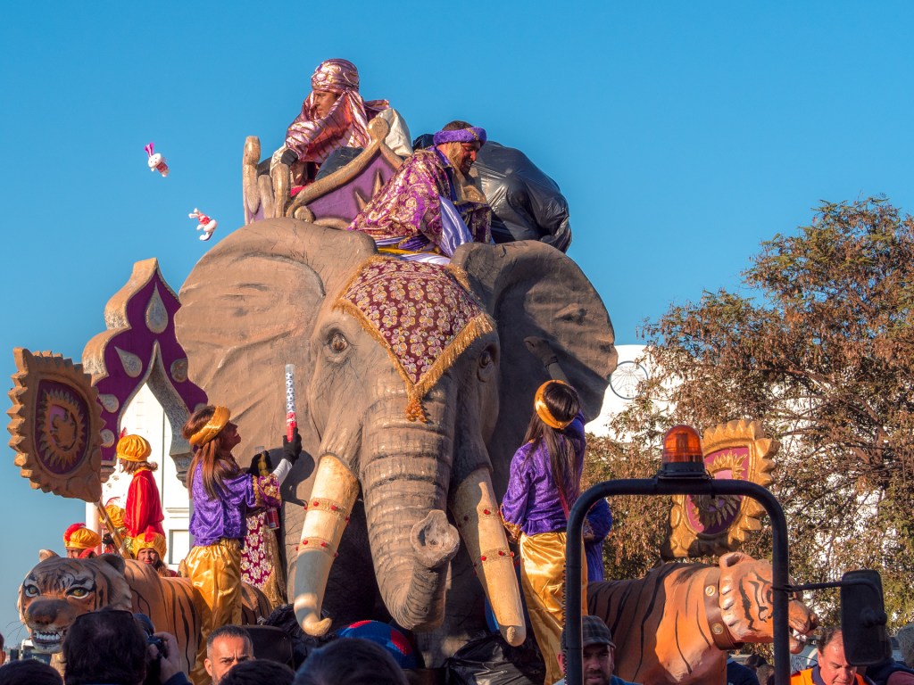 Motivwagen des maurischen Königs