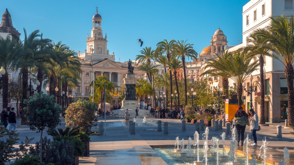 Das Rathaus von Cadiz
