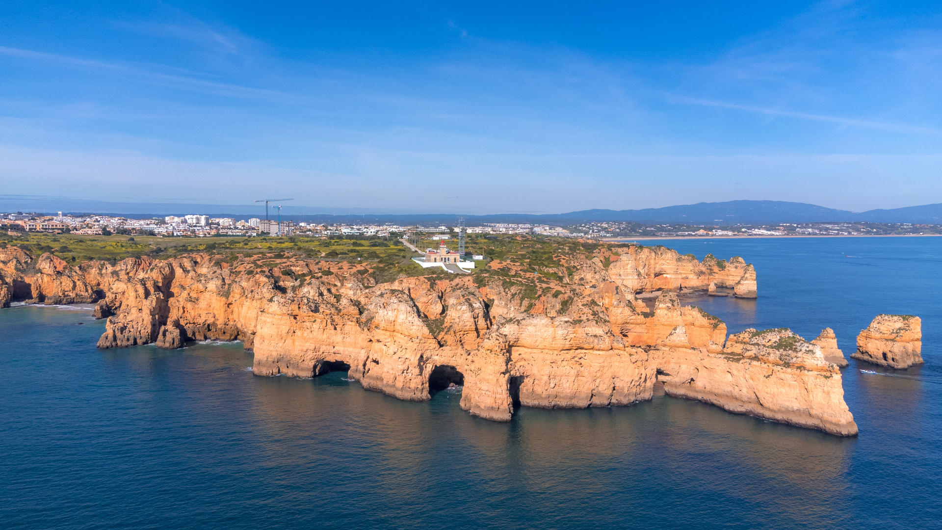 Ponta da Piedade von der Seeseite