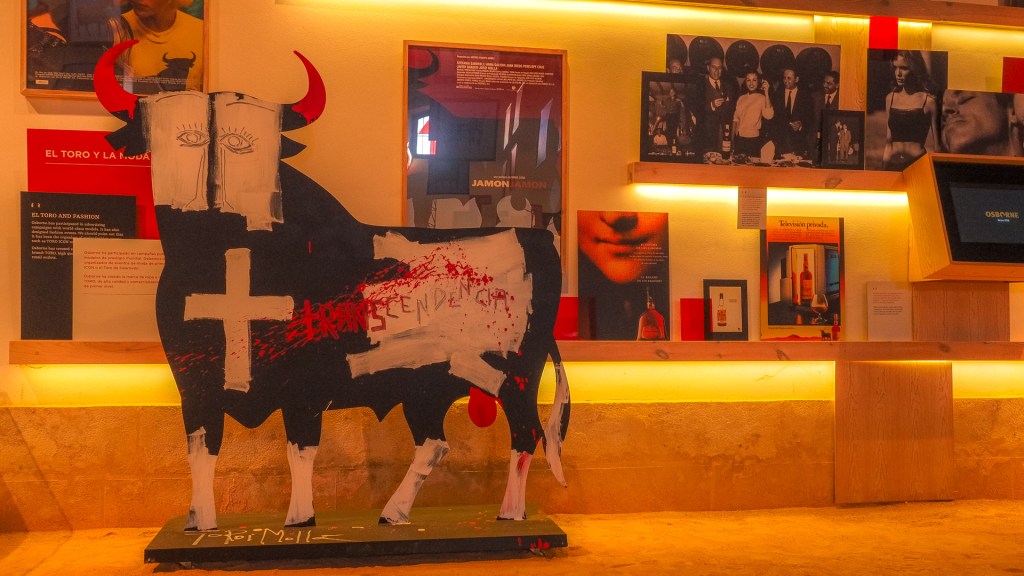 Ein Osbornestier im Museum