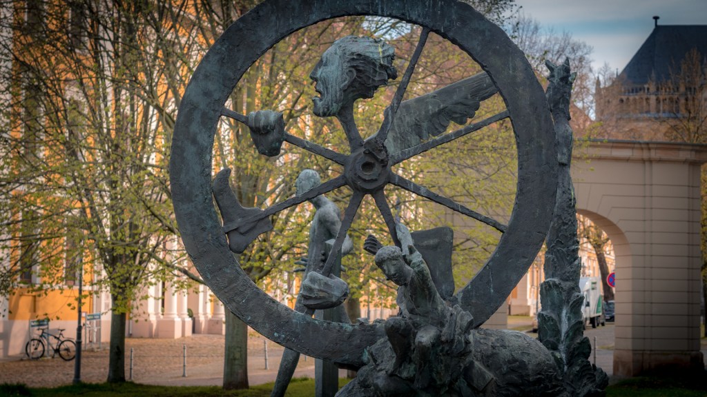 Skulptur in Magdeburg