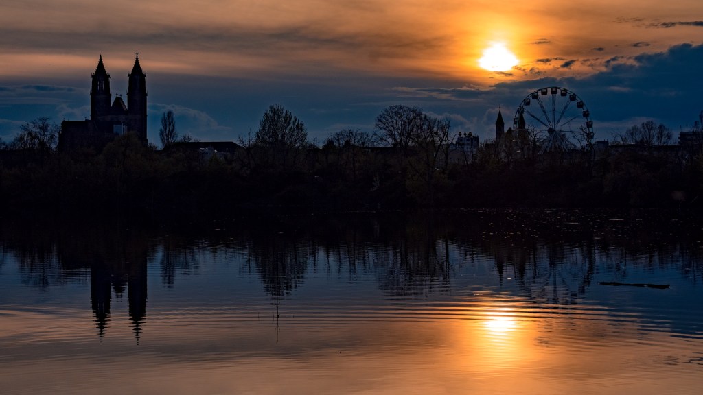 Abendstimmung in Magdeburg