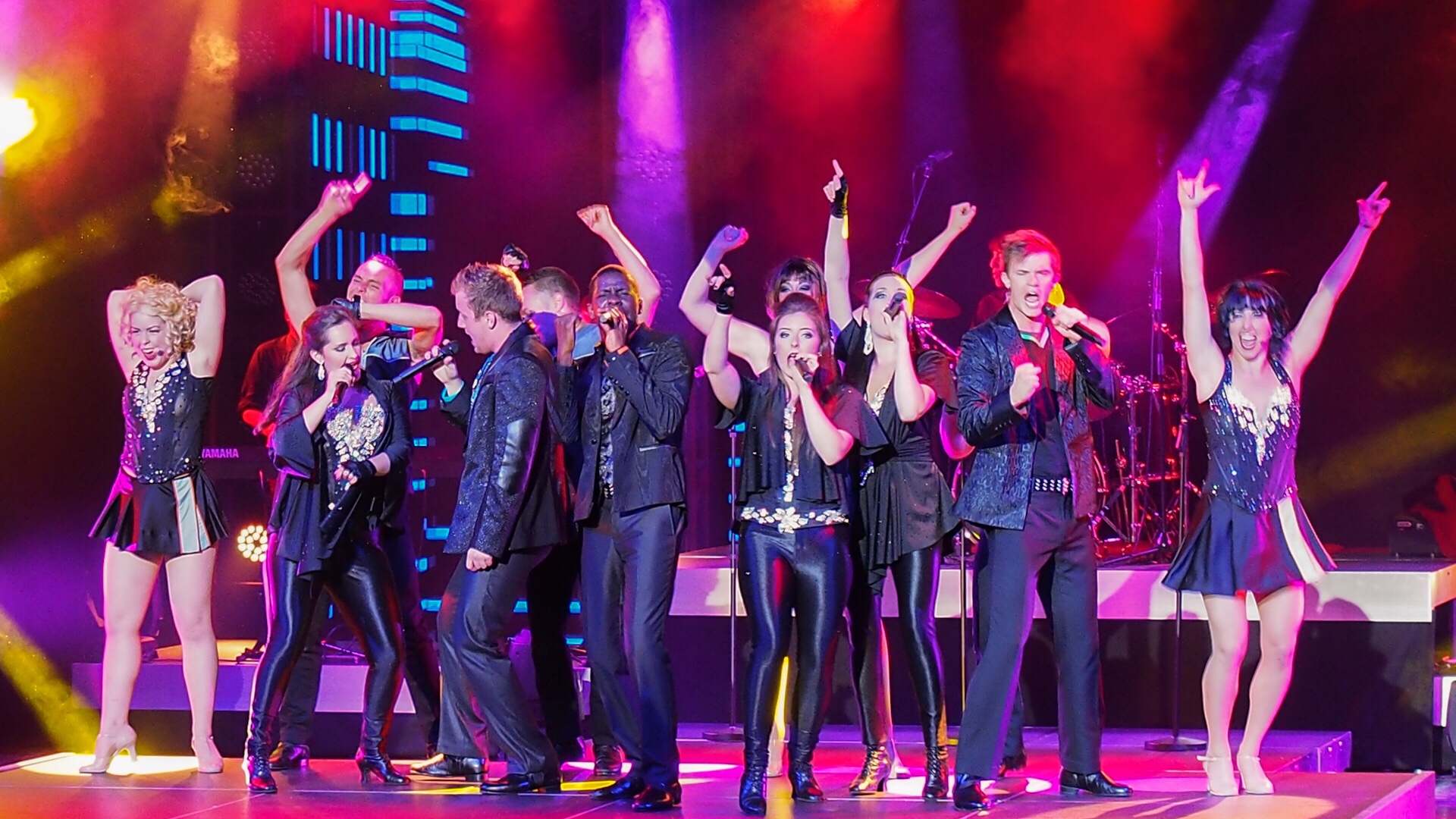 Showband auf einem Kreuzfahrtschiff