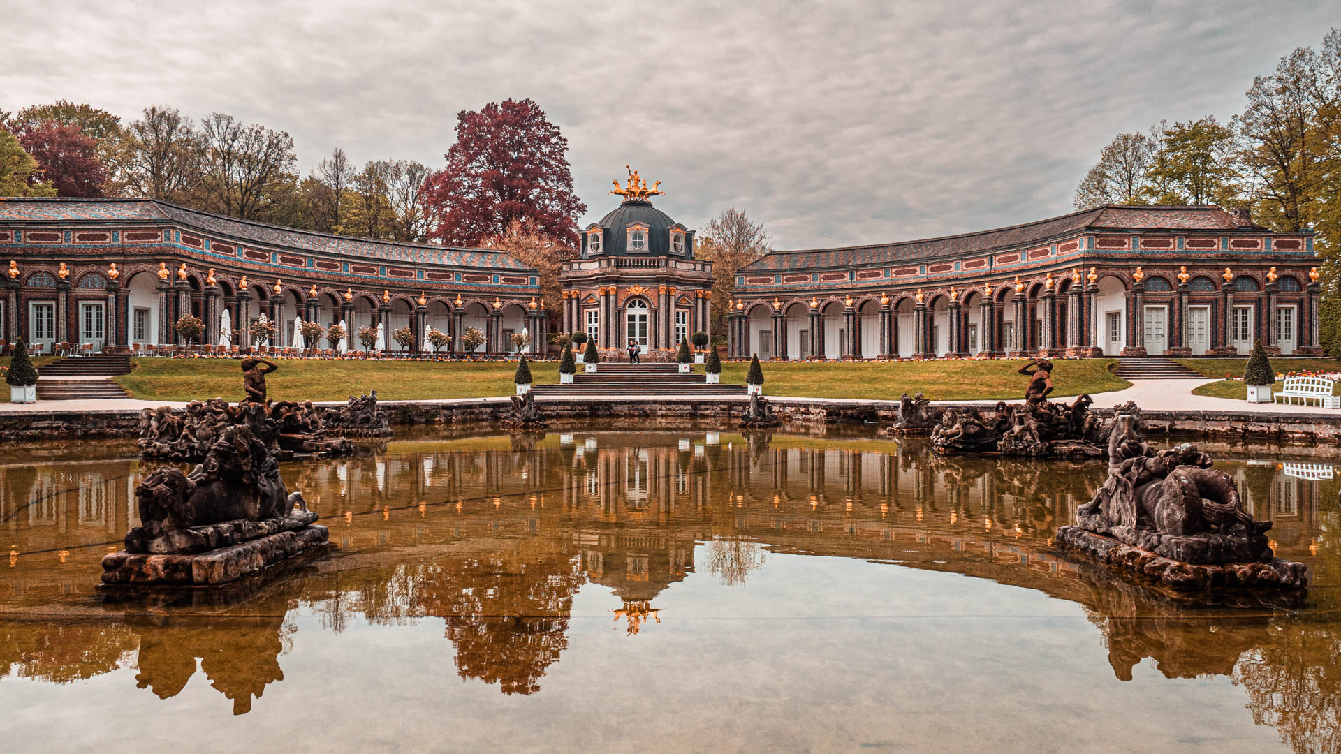 Neues Schloss in der Eremitage in Bayreuth
