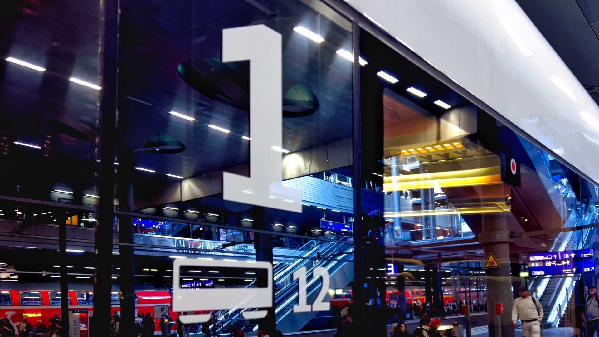 ICE Wagen 12, 1. Klasse, Nahaufnahme