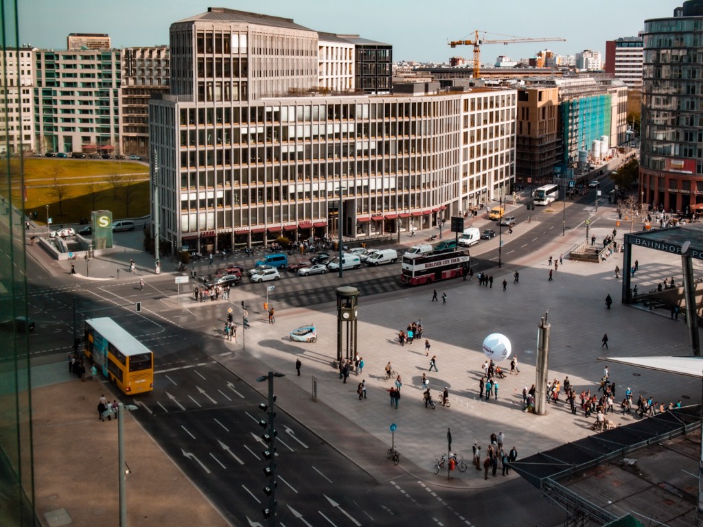 Blick auf den Potsdamer Platz
