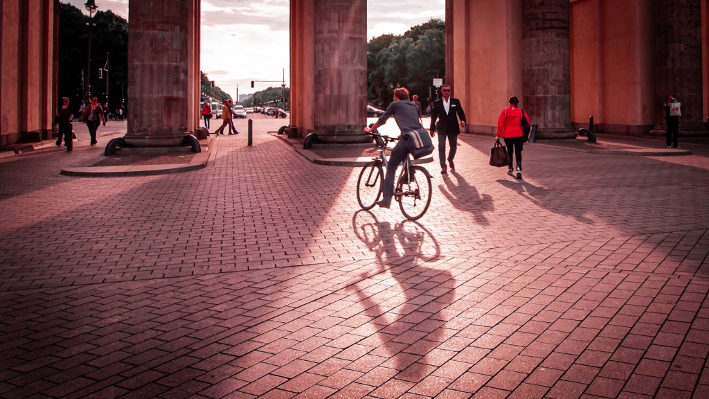Abendstimmung am Brandenburger Tor