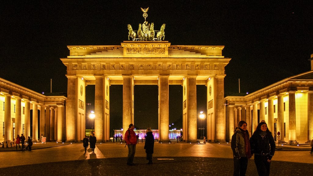 Brandenburger Tor bei Nacht