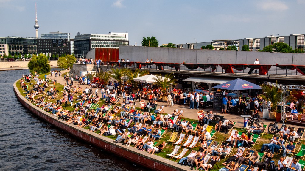 Capital Beach Bar am Berliner Hbf