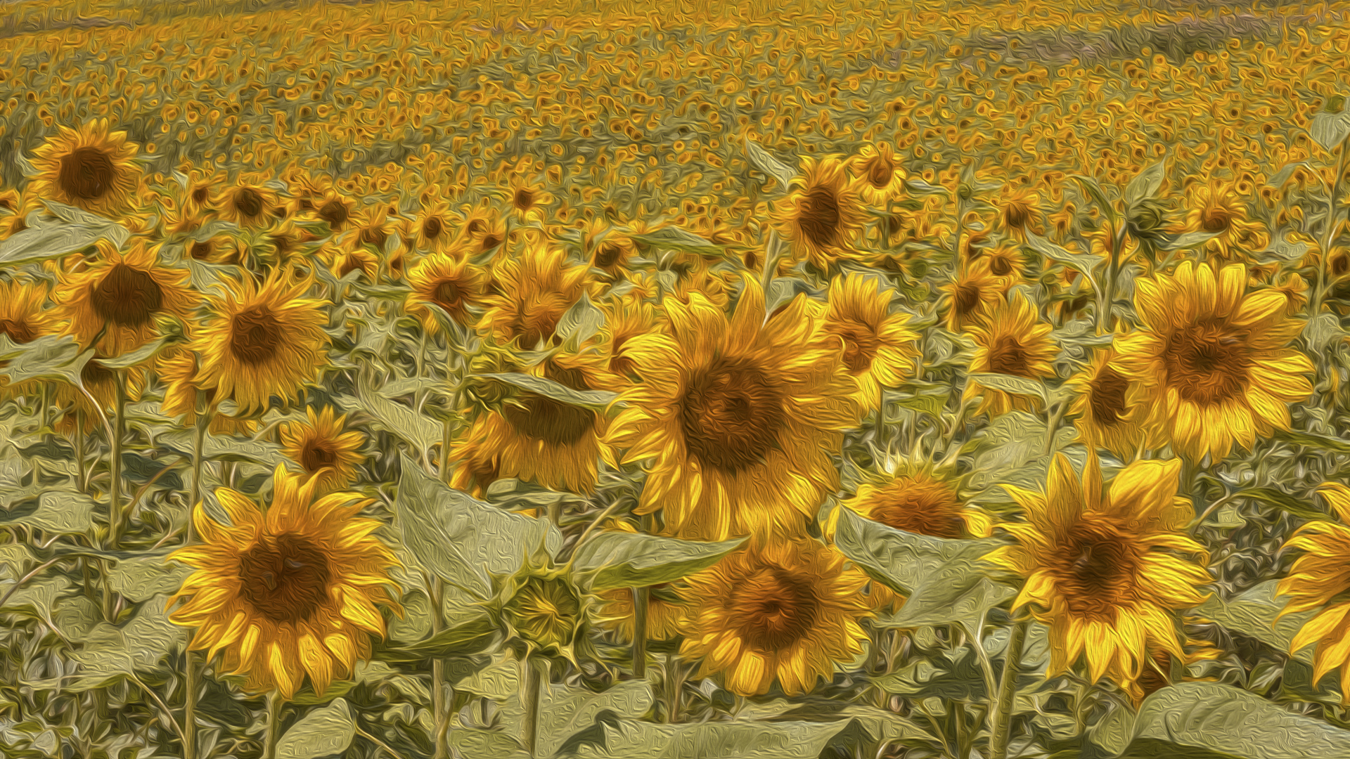 Sonnenblumen (Van Gogh Style)