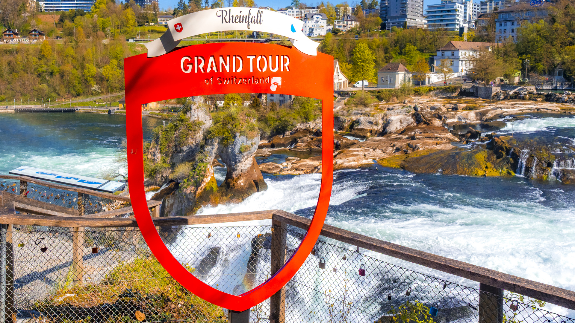 Der Rheinfall bei Schaffhausen